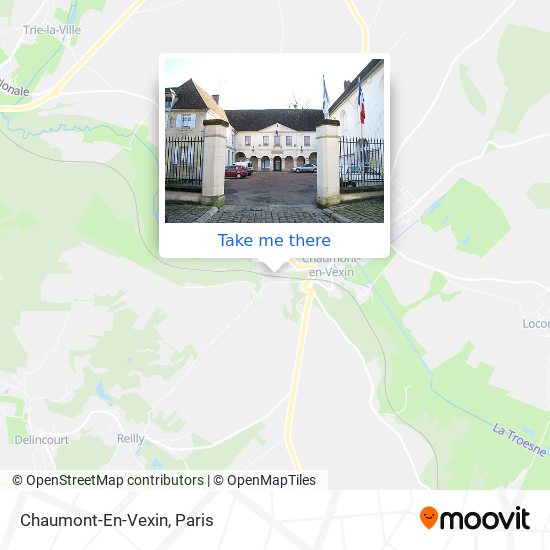 Chaumont-En-Vexin map