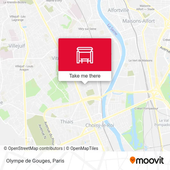 Mapa Olympe de Gouges