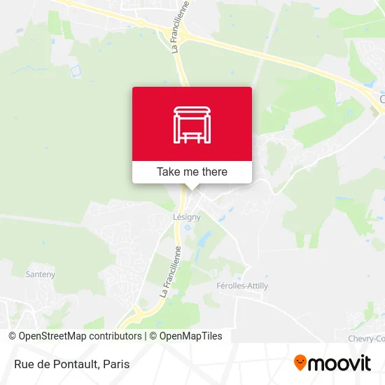 Rue de Pontault map