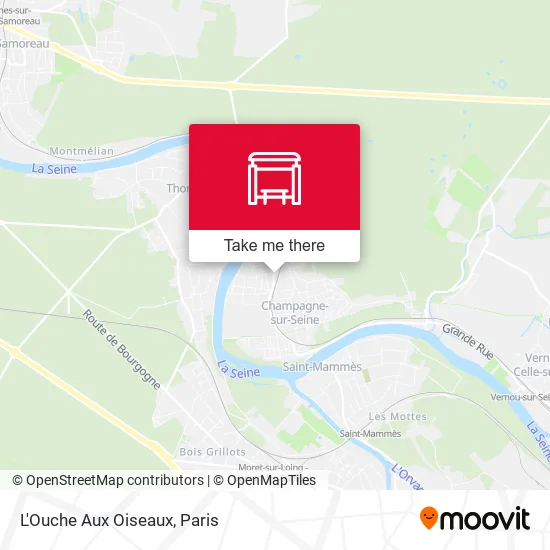 Mapa L'Ouche Aux Oiseaux