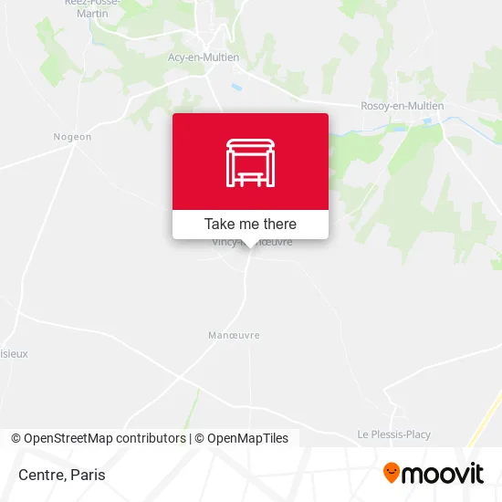 Centre map