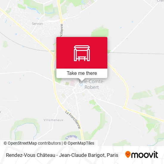 Rendez-Vous Château - Jean-Claude Barigot map