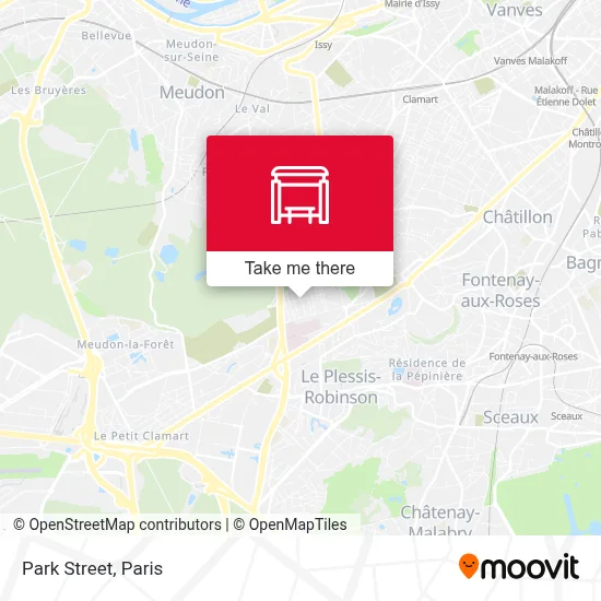 Mapa Rue du Parc