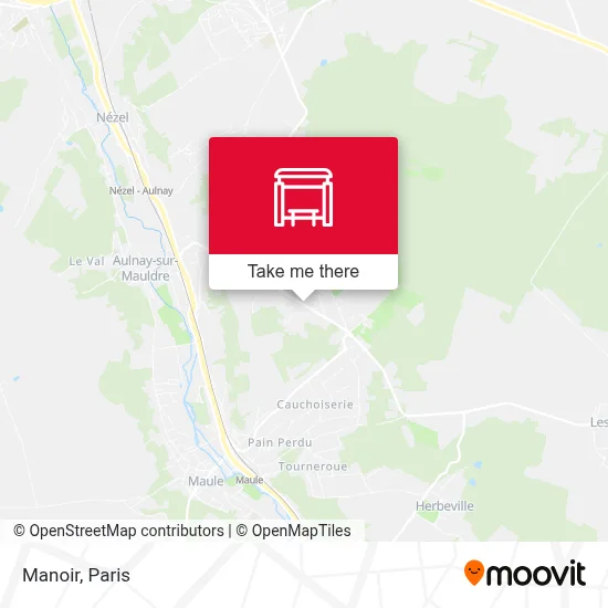 Manoir map