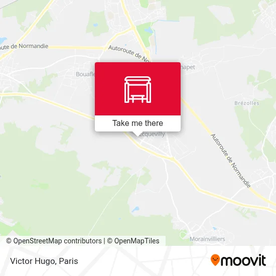 Victor Hugo map
