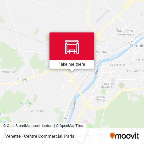 Venette - Centre Commercial map