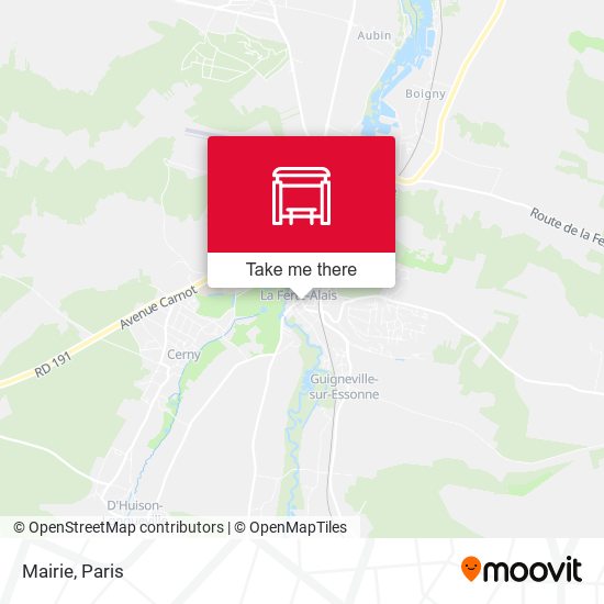 Mairie map