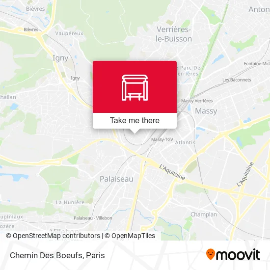 Chemin Des Boeufs map