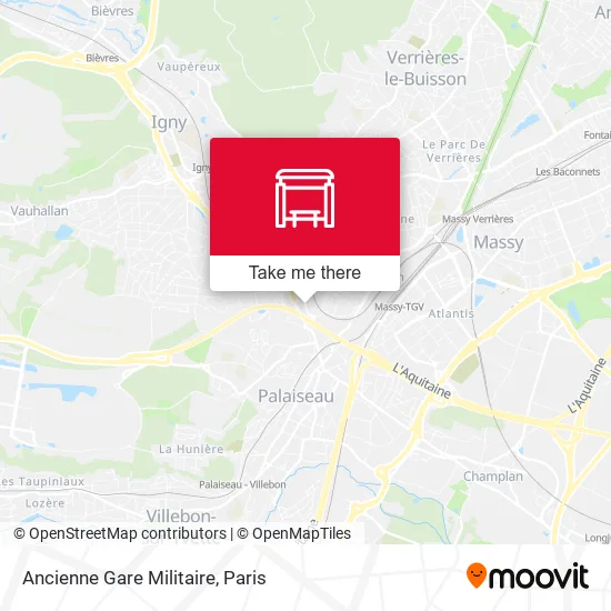 Ancienne Gare Militaire map