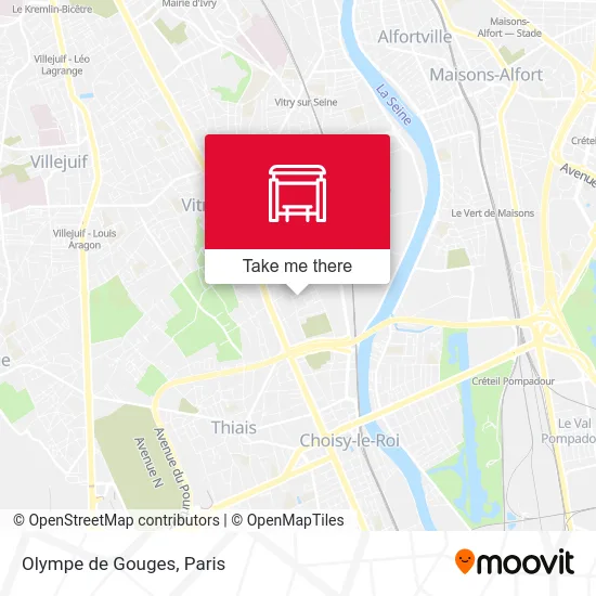 Mapa Olympe de Gouges