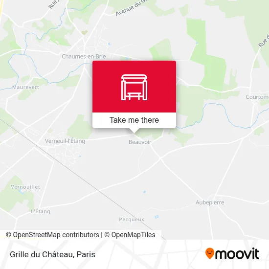 Grille du Château map