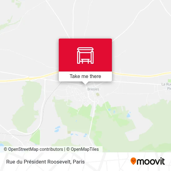 Rue du Président Roosevelt map