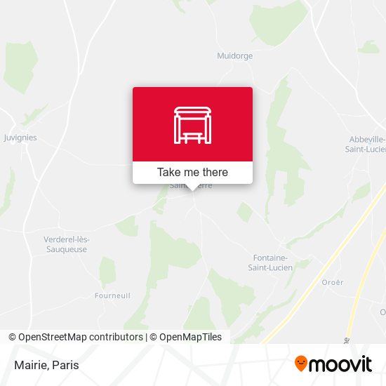 Mairie map