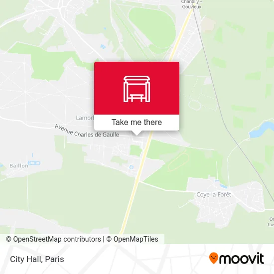 Mairie map