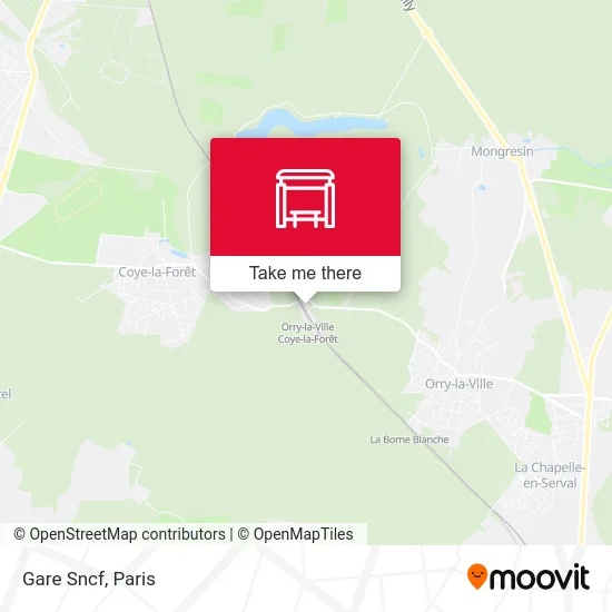 Gare Sncf map