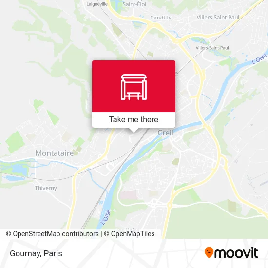 Gournay map