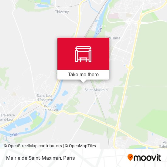 Mapa Mairie de Saint-Maximin