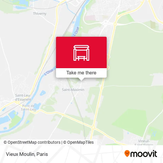 Vieux Moulin map