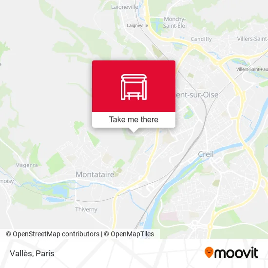 Vallès map