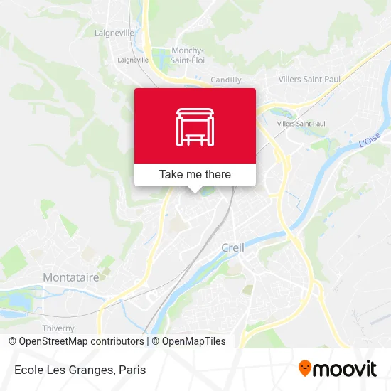 Ecole Les Granges map