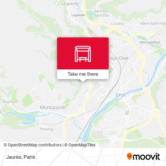 Jaurès map