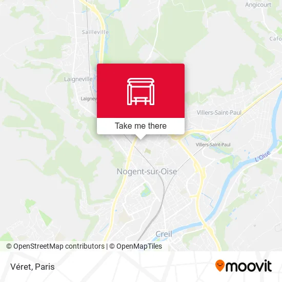 Véret map