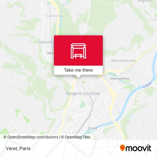 Véret map