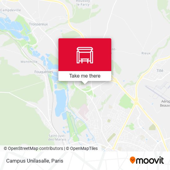 Mapa Campus Unilasalle