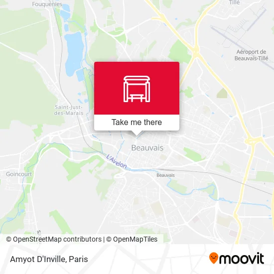 Amyot D'Inville map