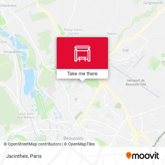 Jacinthes map