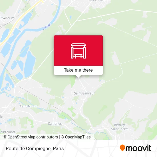 Route de Compiegne map