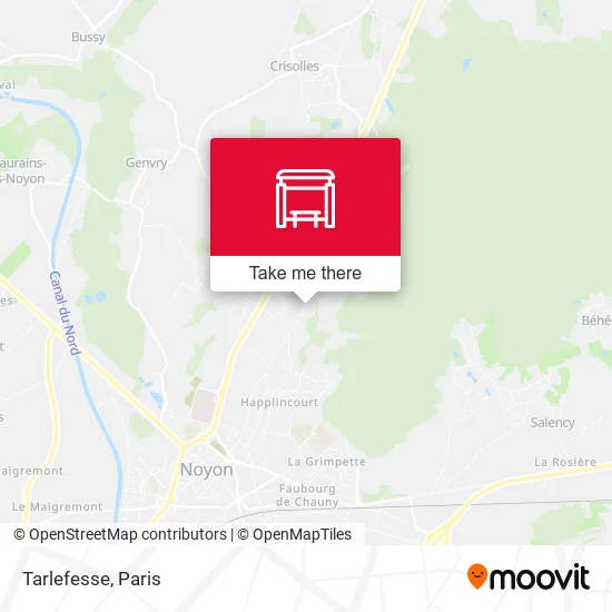 Tarlefesse map