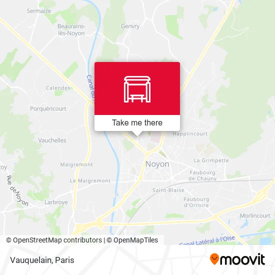 Vauquelain map
