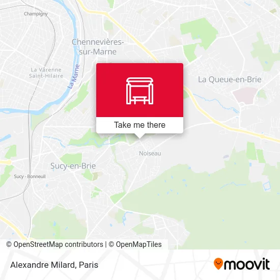 Mapa Alexandre Milard