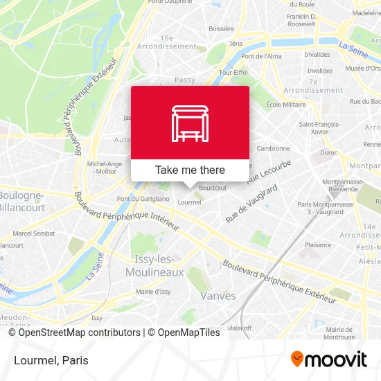 Lourmel map
