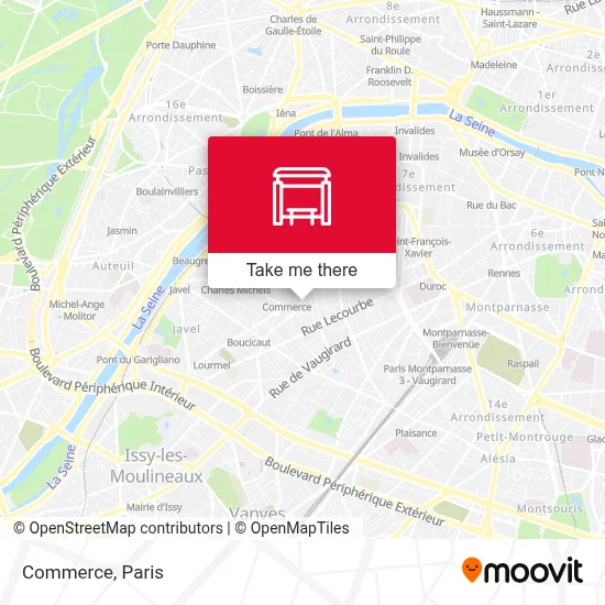 Commerce map