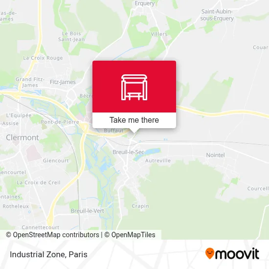 Zone Industrielle map