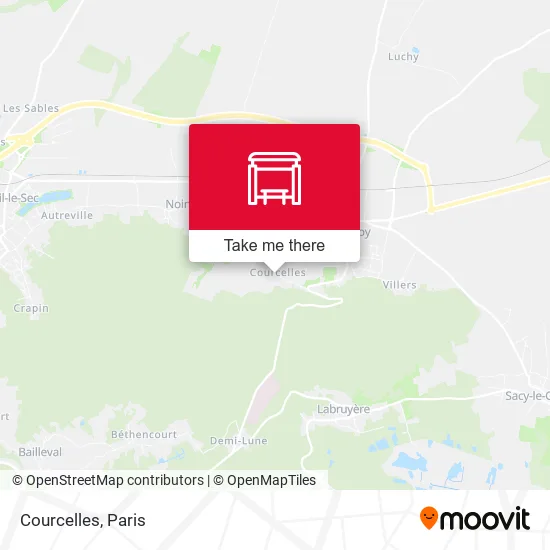 Courcelles map
