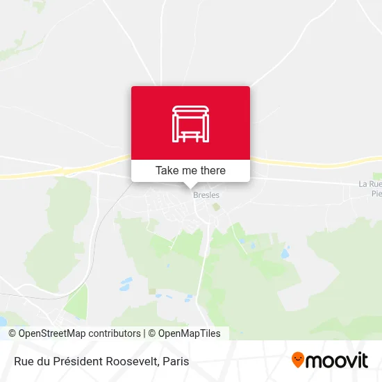 Rue du Président Roosevelt map