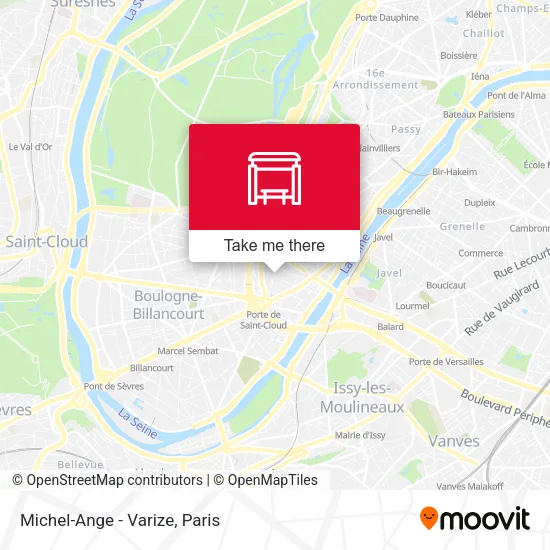 Michel-Ange - Varize map