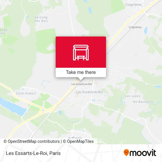 Les Essarts-Le-Roi map