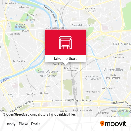 Landy - Pleyel map