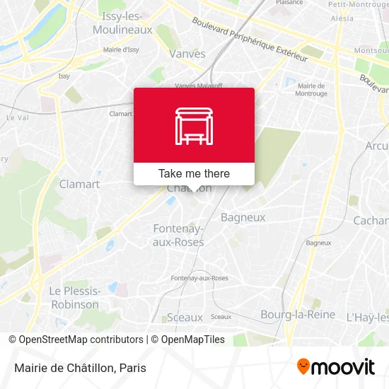 Mairie de Châtillon map