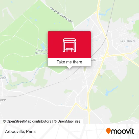 Arbouville map