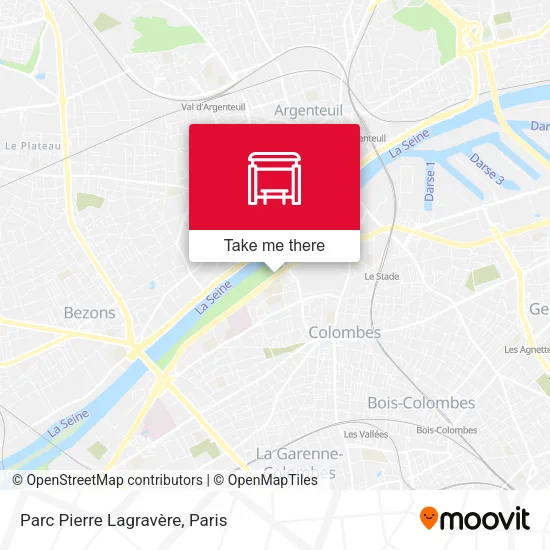 Parc Pierre Lagravère map