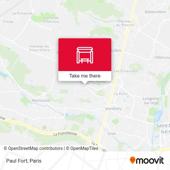 Paul Fort map