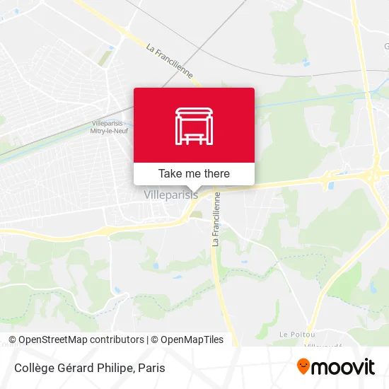Collège Gérard Philipe map