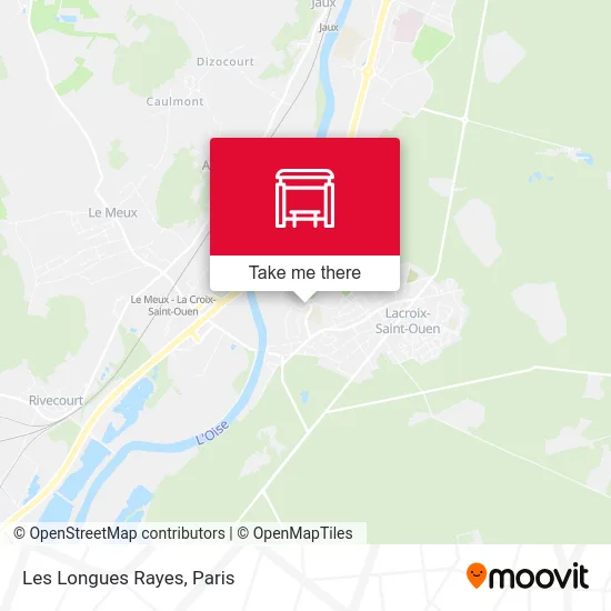 Les Longues Rayes map