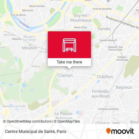 Centre Municipal de Santé map