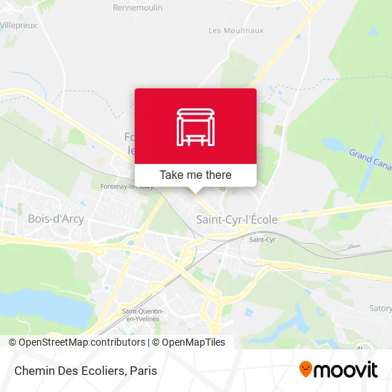 Chemin Des Ecoliers map